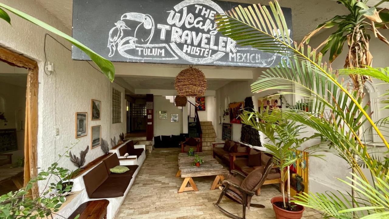 Weary Traveler Hostel Тулум Екстериор снимка
