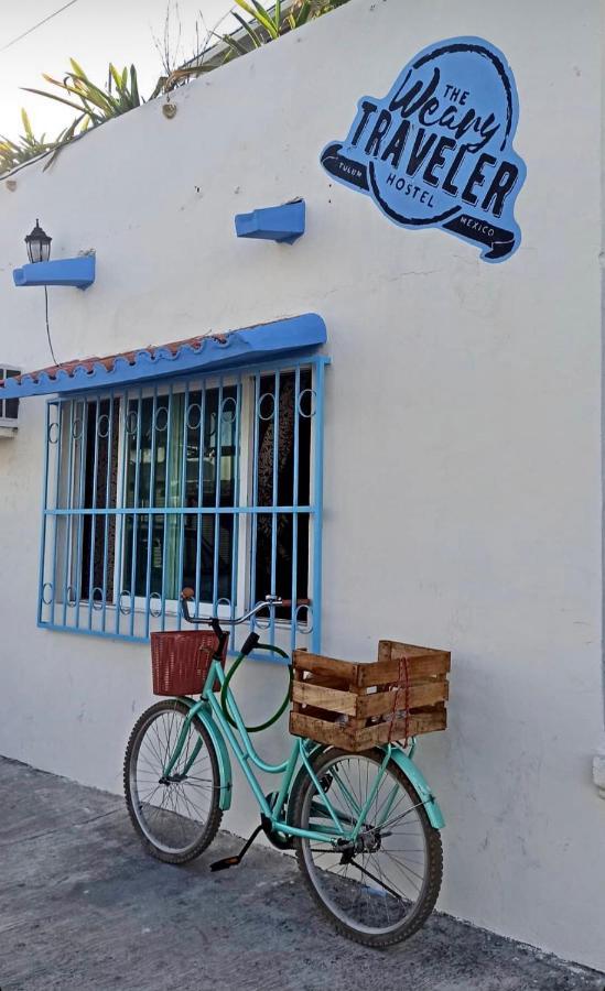 Weary Traveler Hostel Тулум Екстериор снимка